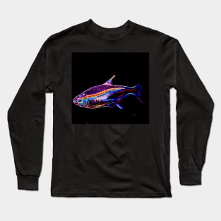 Neon Fish Long Sleeve T-Shirt